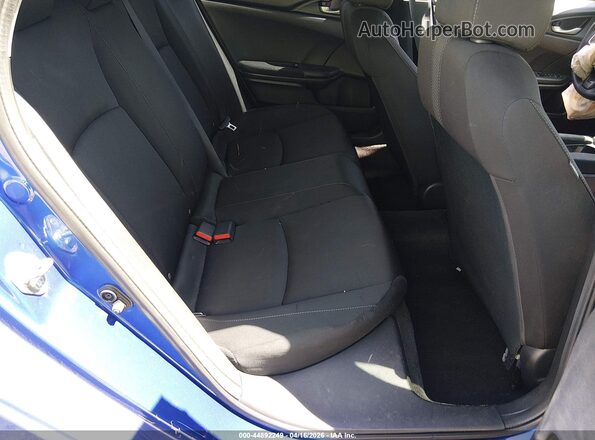 19XFC2F68LE010599 2020 HONDA CIVIC Blue Вид наклейки з VIN-кодом