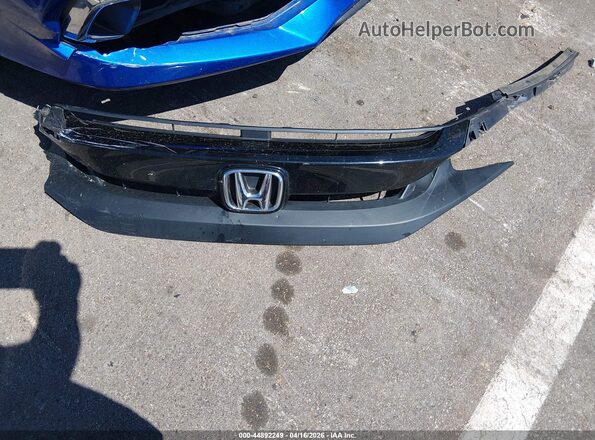 19XFC2F68LE010599 2020 HONDA CIVIC Blue Вид щитка приладів