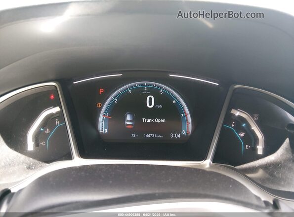 19XFC2F70HE040471 2017 HONDA CIVIC Black Հետևի նստատեղերի տեսք