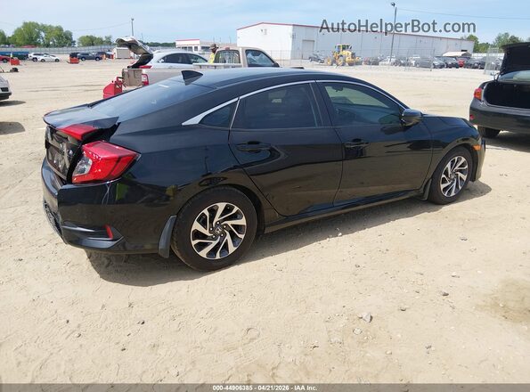 19XFC2F70HE040471 2017 HONDA CIVIC Black Հետևի աջ