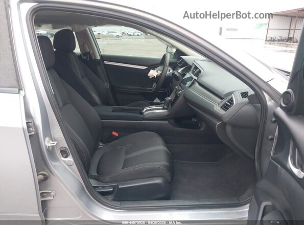 19XFC2F73HE019355 2017 HONDA CIVIC Silver Vista interior delantera