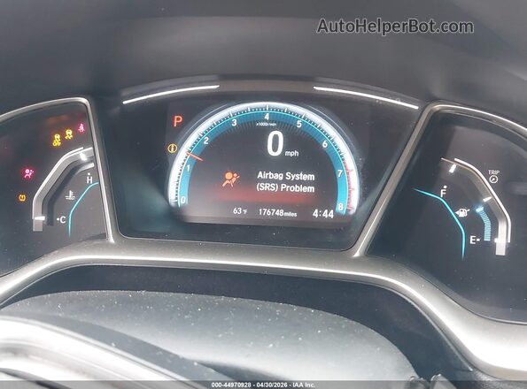 19XFC2F73HE019355 2017 HONDA CIVIC Silver Vista de los asientos traseros