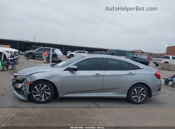 19XFC2F73HE019355 2017 HONDA CIVIC Silver Vista interior de 360 grados