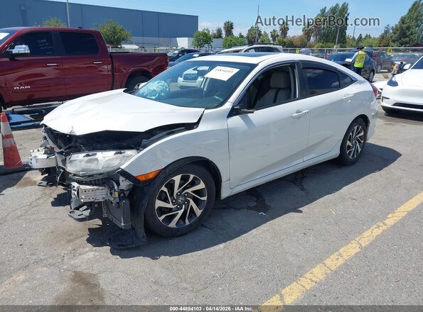 19XFC2F73HE201802 2017 HONDA CIVIC White Vista tres cuartos delantera izquierda