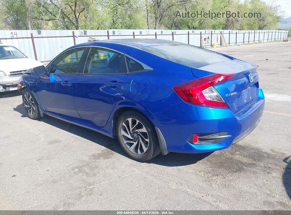 19XFC2F75GE081757 2016 HONDA CIVIC Синий Задняя левая четверть