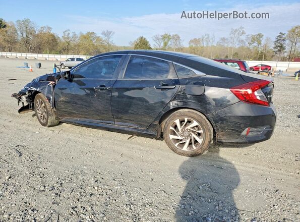 19XFC2F75GE245167 2016 HONDA CIVIC Black Trasero izquierdo