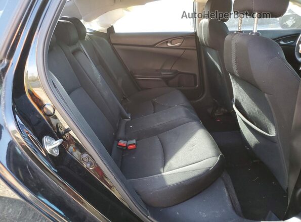 19XFC2F75GE245167 2016 HONDA CIVIC Black Vista de los asientos traseros