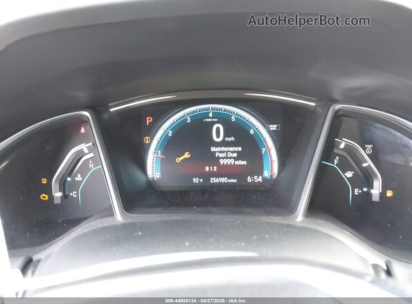 19XFC2F76GE094260 2016 HONDA CIVIC Серый Вид задних сидений