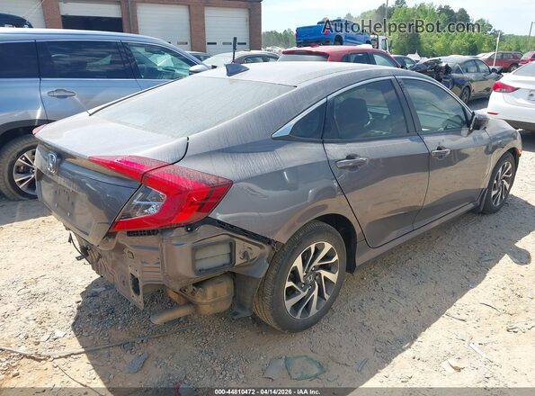 19XFC2F77HE016460 2017 HONDA CIVIC Gray Tył prawy