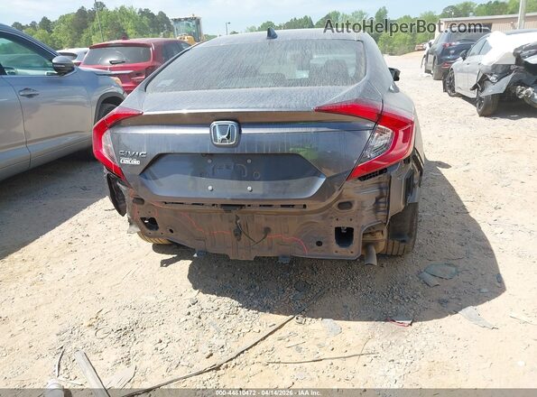 19XFC2F77HE016460 2017 HONDA CIVIC Gray Widok z przodu