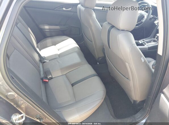 19XFC2F77HE016460 2017 HONDA CIVIC Gray Widok naklejki z numerem VIN