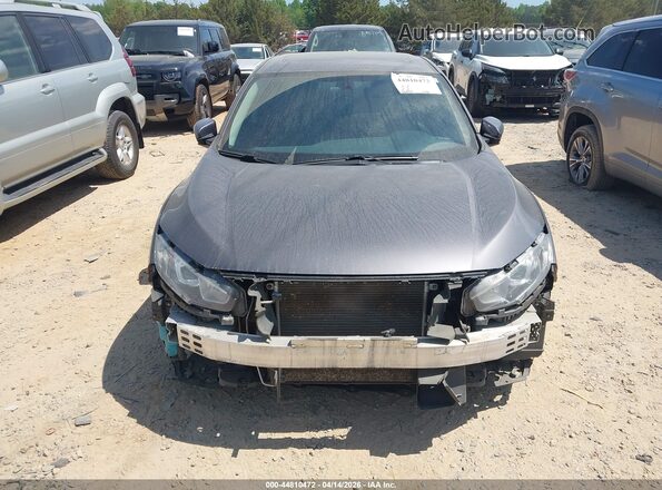 19XFC2F77HE016460 2017 HONDA CIVIC Gray Widok zestawu wskaźników