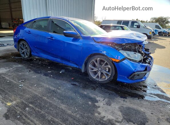 19XFC2F82LE008168 2020 HONDA CIVIC Blue Przód prawy