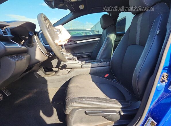 19XFC2F82LE008168 2020 HONDA CIVIC Blue Widok wnętrza z przodu