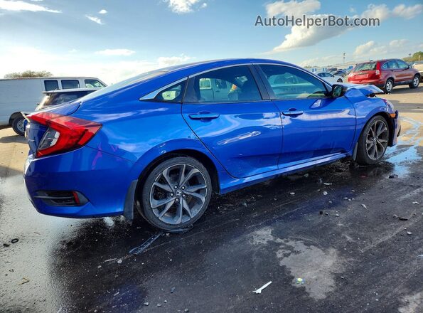 19XFC2F82LE008168 2020 HONDA CIVIC Blue Tył prawy