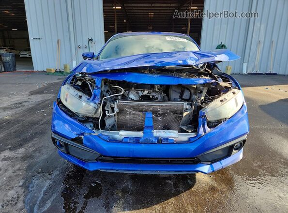 19XFC2F82LE008168 2020 HONDA CIVIC Blue Widok z przodu