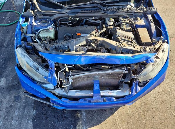 19XFC2F82LE008168 2020 HONDA CIVIC Blue Widok wnętrza z tyłu