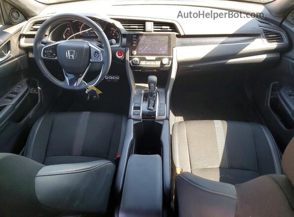 19XFC2F84LE216018 2020 HONDA CIVIC Gray Dashboard view