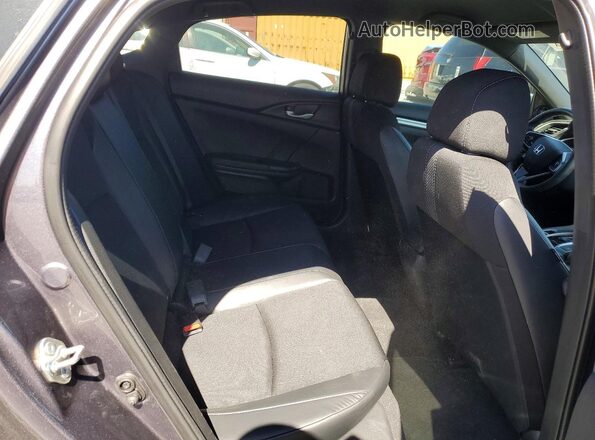 19XFC2F84LE216018 2020 HONDA CIVIC Gray Rear seats view