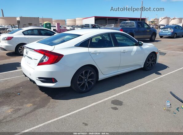 19XFC2F86LE020551 2020 HONDA CIVIC White Trasero derecho