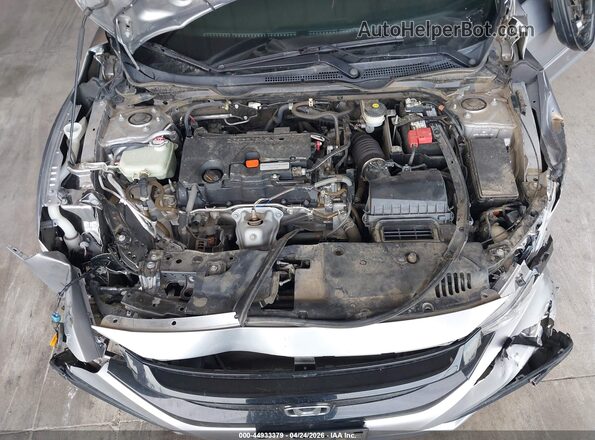 19XFC2F89KE212822 2019 HONDA CIVIC Silver Rear view