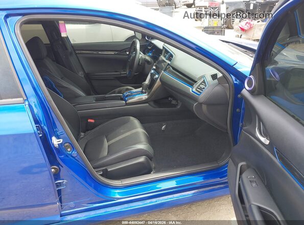 19XFC2F89LE211445 2020 HONDA CIVIC Blue Widok wnętrza z przodu