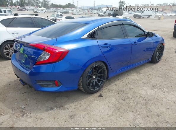 19XFC2F89LE211445 2020 HONDA CIVIC Blue Tył prawy