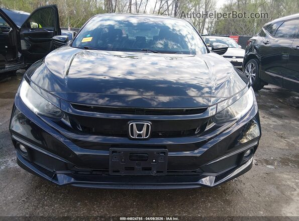 19XFC2F8XLE020309 2020 HONDA CIVIC Черный Вид щитка приборов