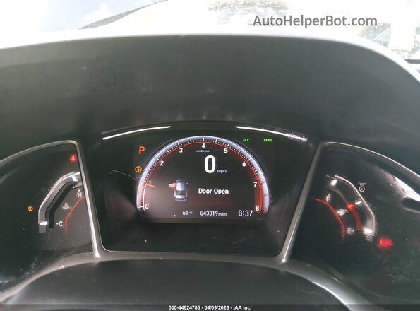 19XFC2F8XLE020309 2020 HONDA CIVIC Черный Вид задних сидений
