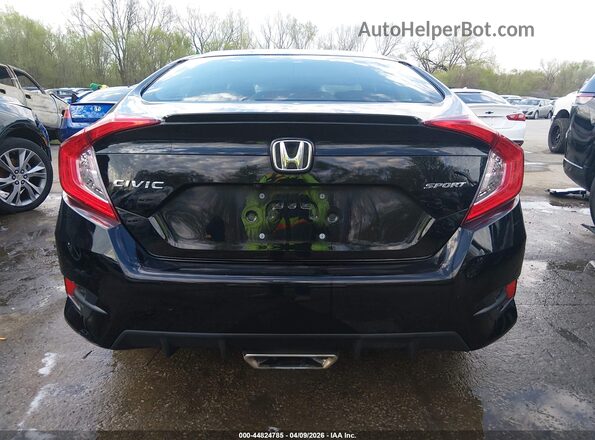 19XFC2F8XLE020309 2020 HONDA CIVIC Черный 