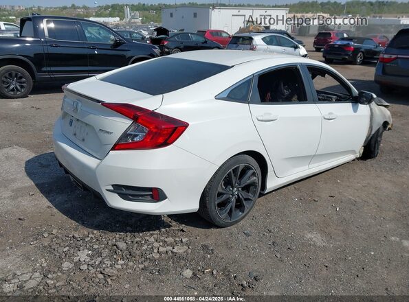19XFC2F8XME200018 2021 HONDA CIVIC White Trasero derecho