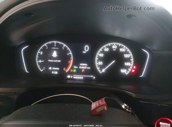19XFL2H80RE036394 2024 HONDA CIVIC Gray Vista de los asientos traseros