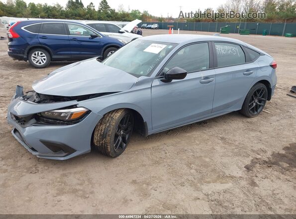19XFL2H84RE024779 2024 HONDA CIVIC Light Blue Front left