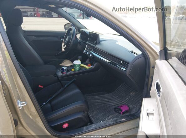 19XFL2H87SE009862 2025 HONDA CIVIC Brown Widok wnętrza z przodu
