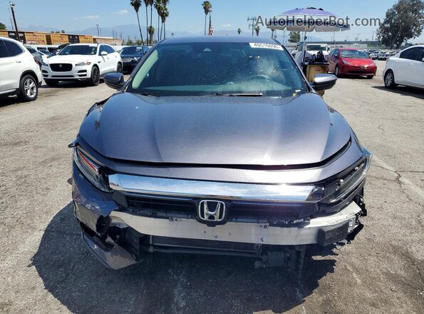 19XZE4F52ME011694 2021 HONDA INSIGHT Gray წინა ხედი