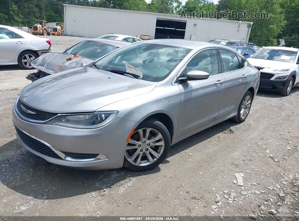 1C3CCCAB0GN112403 2016 CHRYSLER 200 Gray Vista tres cuartos delantera izquierda