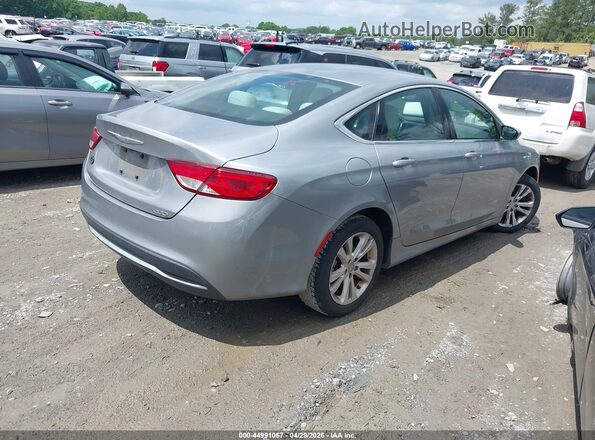 1C3CCCAB0GN112403 2016 CHRYSLER 200 Gray Trasero derecho