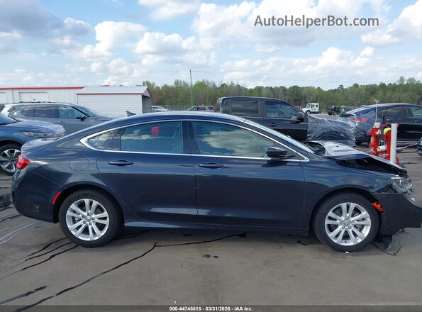 1C3CCCAB1HN505697 2017 CHRYSLER 200 Black Вид задньої частини салону