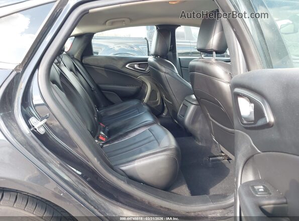 1C3CCCAB1HN505697 2017 CHRYSLER 200 Black Вид наклейки з VIN-кодом