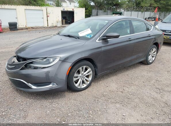 1C3CCCAB2GN112502 2016 CHRYSLER 200 Gray 
