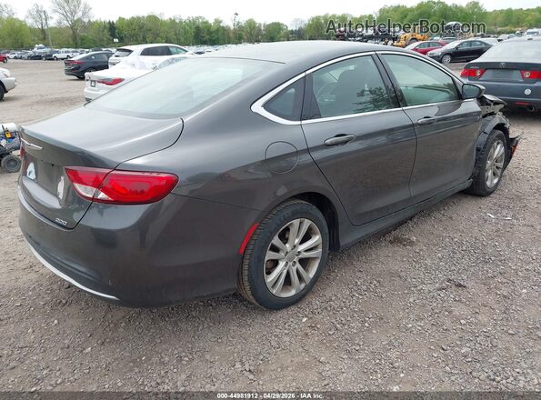 1C3CCCAB2GN112502 2016 CHRYSLER 200 Gray 