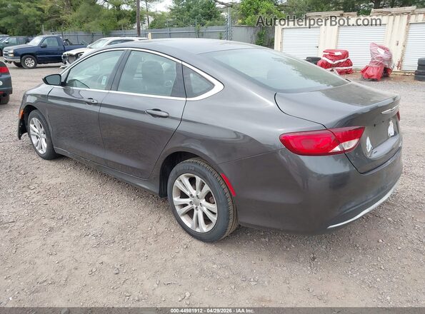 1C3CCCAB2GN112502 2016 CHRYSLER 200 Gray 