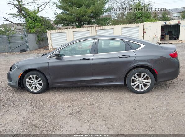 1C3CCCAB2GN112502 2016 CHRYSLER 200 Gray 