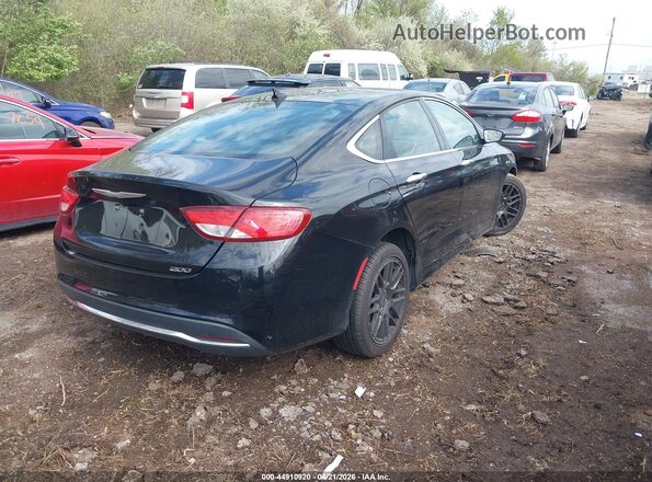 1C3CCCAB2HN506907 2017 CHRYSLER 200 Black Tył prawy