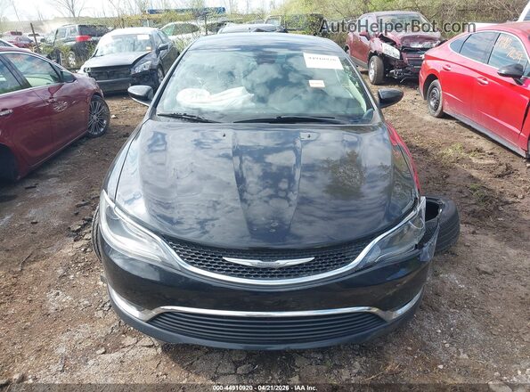1C3CCCAB2HN506907 2017 CHRYSLER 200 Black Widok zestawu wskaźników