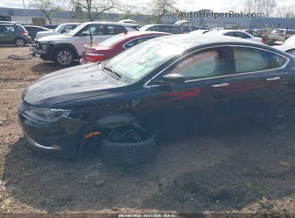 1C3CCCAB2HN506907 2017 CHRYSLER 200 Black Widok z przodu