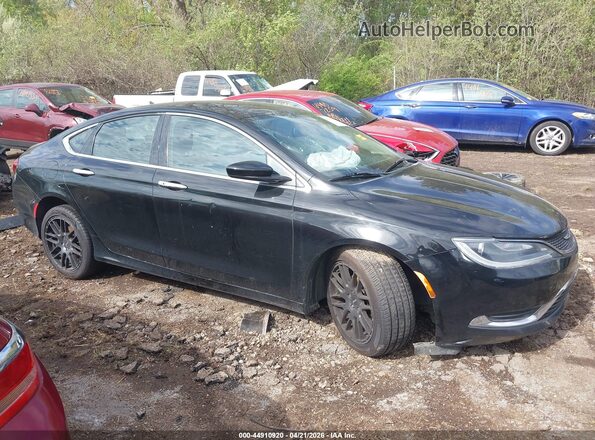 1C3CCCAB2HN506907 2017 CHRYSLER 200 Black Widok wnętrza z tyłu