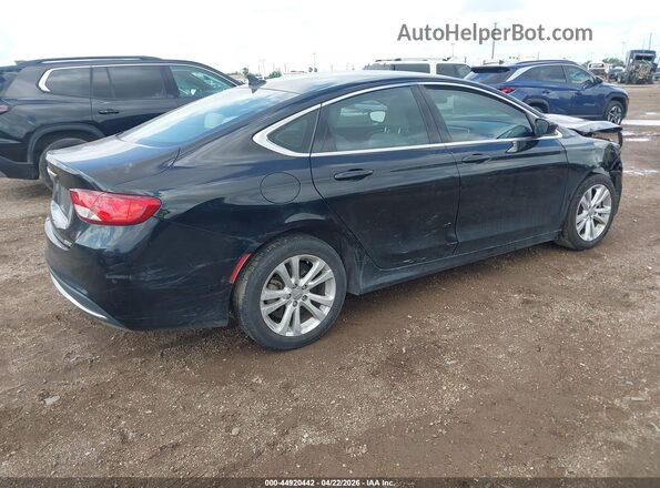 1C3CCCAB3GN152166 2016 CHRYSLER 200 Black Rear right