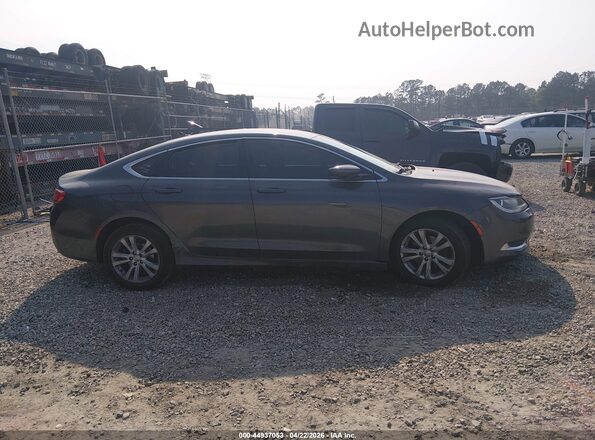 1C3CCCAB3GN188360 2016 CHRYSLER 200 Gold უკანა სალონის ხედი