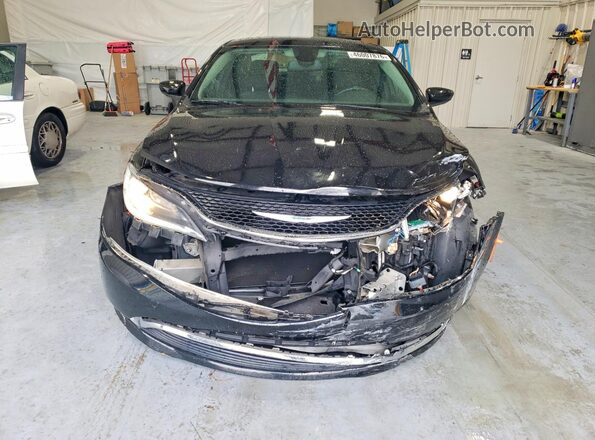 1C3CCCAB4GN110797 2016 CHRYSLER 200 Черный Вид спереди